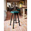 Maegan Swivel Upholstered Bar Stool-2050232225-2143587564