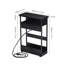 40cm W Metal Bedside Table-914059248