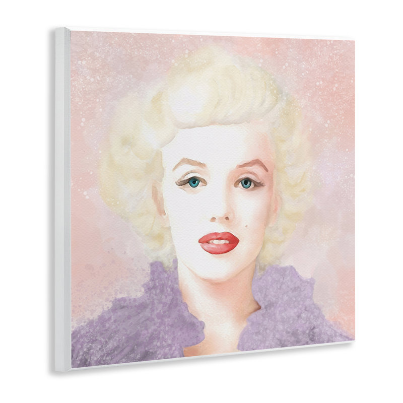 «Pastel Marilyn Portrait» par Amy Hall