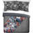 Spiderman Grunge Gray Microfiber Reversible Comforter Set-66325339