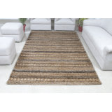 Tapis rayé tissé à plat à la main Zoha par Tufty Home