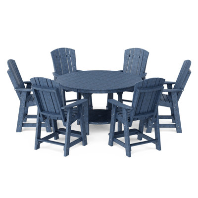 Heritage 7-Piece 60" Pub Counter Set