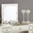 Classic Vanity Set W Stool Silver Color Drawers Open-Up Mirror Bedroom Furniture Unique Legs Cushion Seat Stool Vanity-823933739