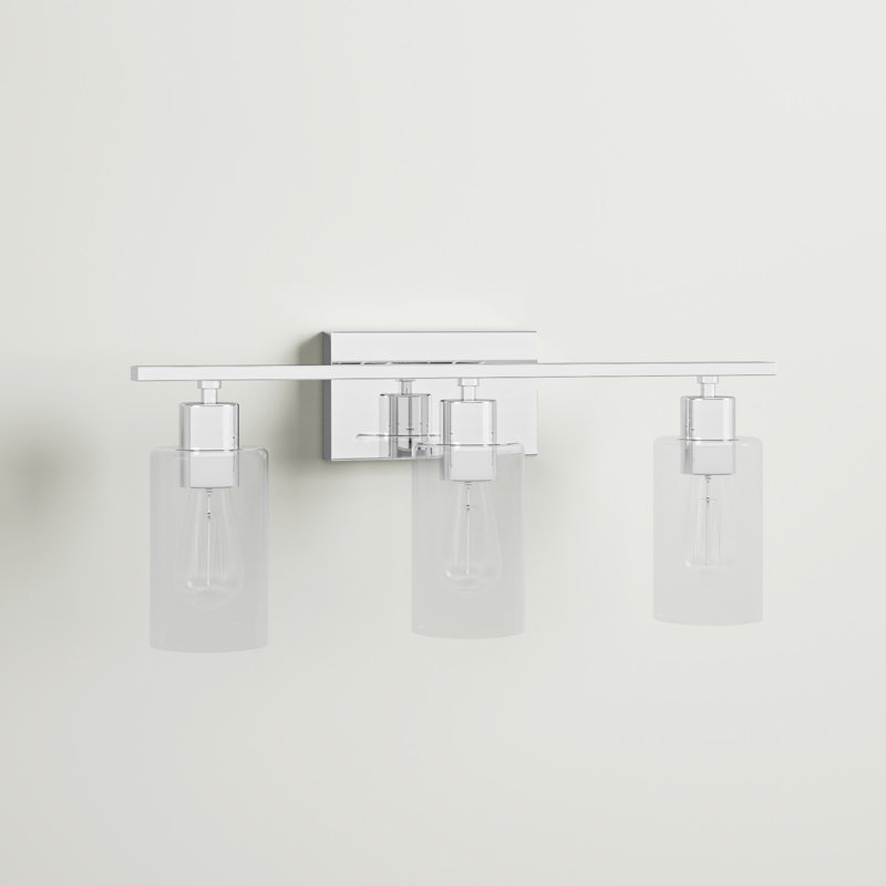Baylor Dimmable Polished Chrome Vanity Light