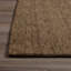 Tapis chocolat en laine touffeté à la main Toby-57320084
