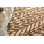 Tapis brun à chevrons modernes Gunderson-1070371900