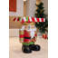 Décoration de table d'appoint de Noël casse-noisette éclairée à piles