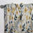 White And Beige Minimalist Floral Bedding I Blackout Single Curtain Panel-95458369