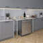 Table de travail en acier inoxydable-50193308