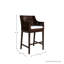 Peninsula N-Dura Resin Wicker Outdoor Bar Stool 46 in.-256290539-256290540-256290553