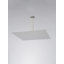 Ensemble de système de douche de plafond avec douche à main et pomme de douche 16 po-117992991