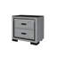 Table de chevet gris Isaiah-1001707107