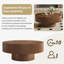 Table basse ronde avec base robuste-163672368