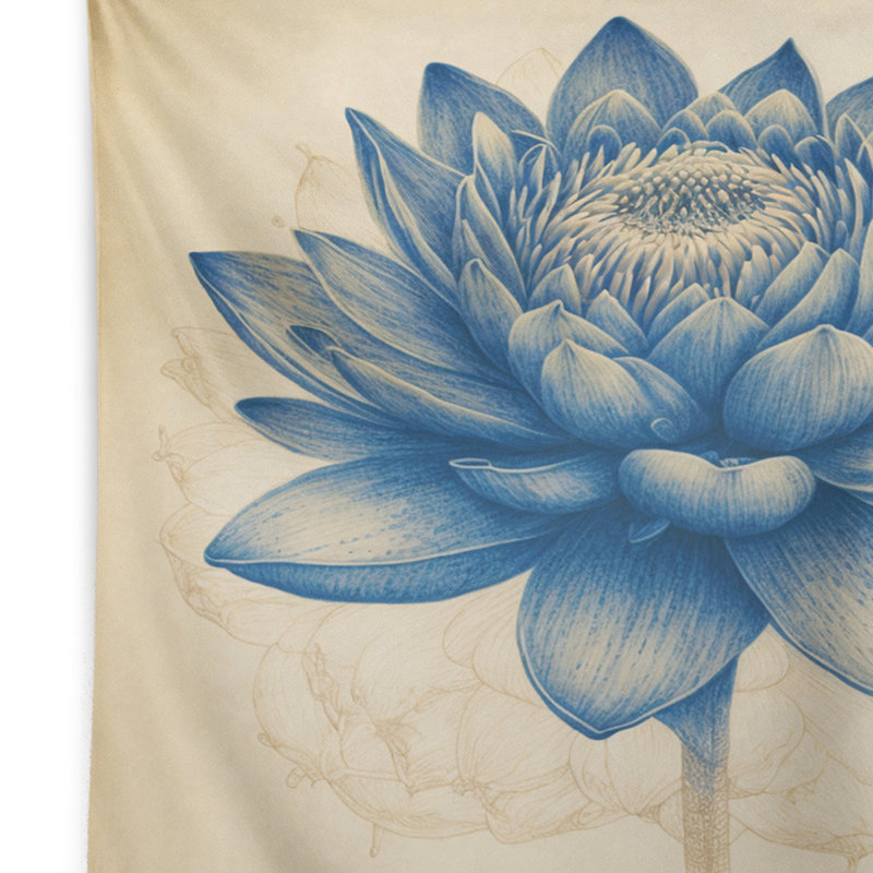 Polyester Tapestry, 50" H x 60" W
