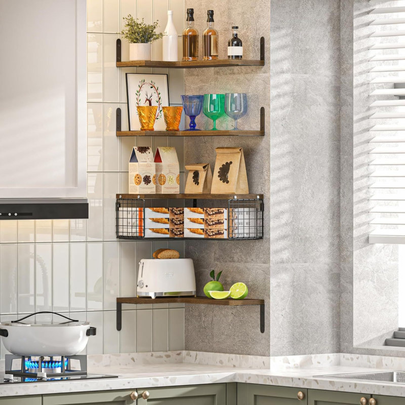 Wood Floating Shelf