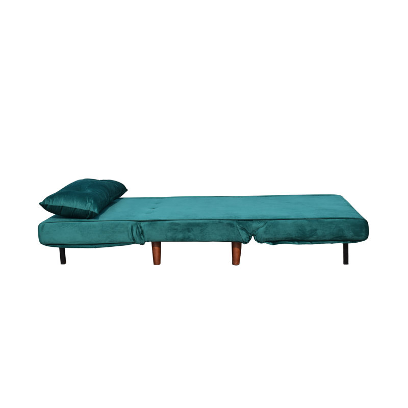 Minonk Velvet Accent Chair, Green