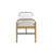 Modern Bench With Metal Frame-125310807