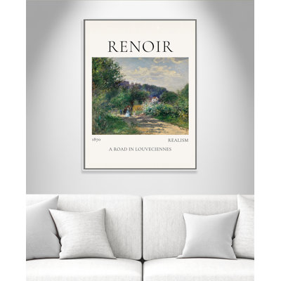 Old Masters Collection "A Road in Louveciennes" Print
