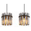 Alechia 3 - Light Matte Black Geometric Pendant