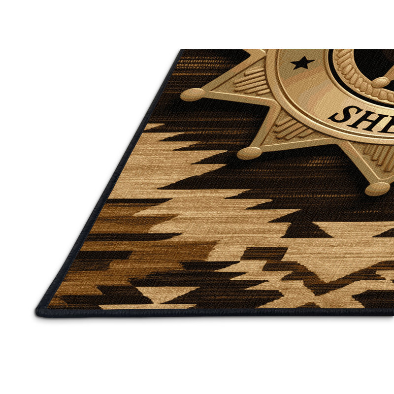 Tapis de style ginast, Rectangle 7 pi x 9 pi