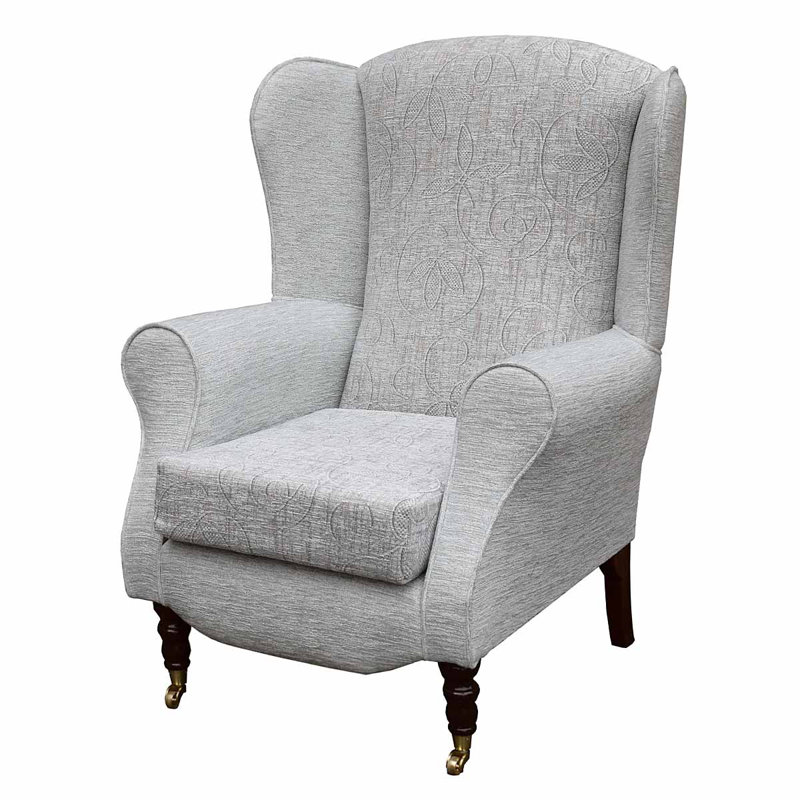 81cm Wide Tufted Wingback Chair