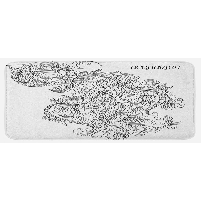 Tapis de cuisine zodiac