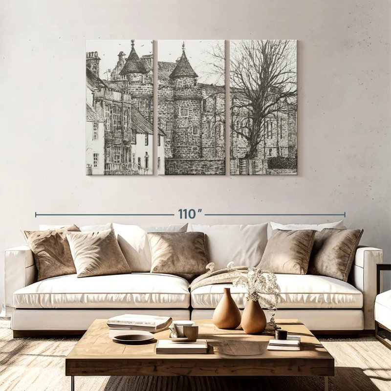 Lilie Falkland Palace, Écosse, H 48 po x l 74 po