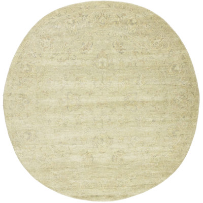 Elanda Muted Wool Floral Oriental Rug