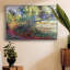 Le pont japonais (l'eau), reproduction sur toile-92468816-92468817