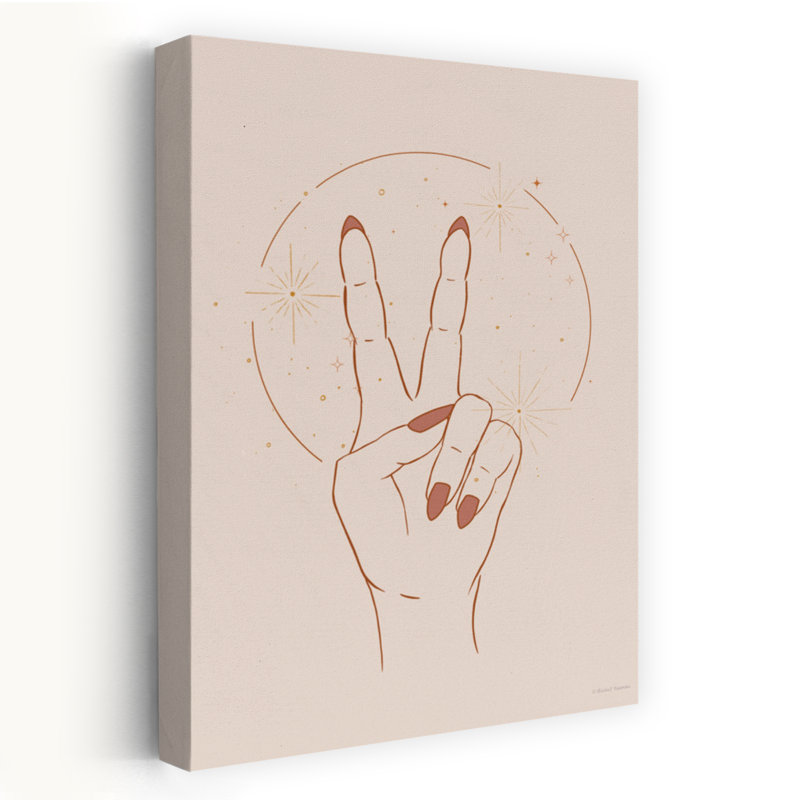 «I Am At Peace In This Space», art abstrait, H 48 po x l 32 po