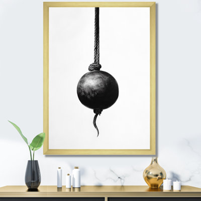 Salon d'art mural noir et blanc Pure Serenity IV - Minimalisme