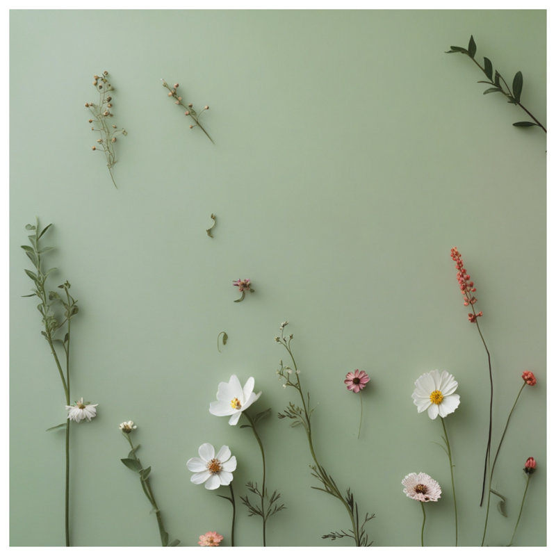 Rideaux de fenêtre Wildflowers On, Blockout, 50" x 92" - 1 Panel