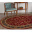 Tapis oriental rouge / bleu marine Clarence-26963009
