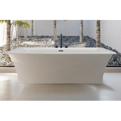 Charlize 66" X 36" Freestanding Air Acrylic Bathtub