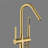 High Arch Single-Handle Freestanding Tub Faucet Bathtub Filter With Handheld Shower In Venetian-111704739