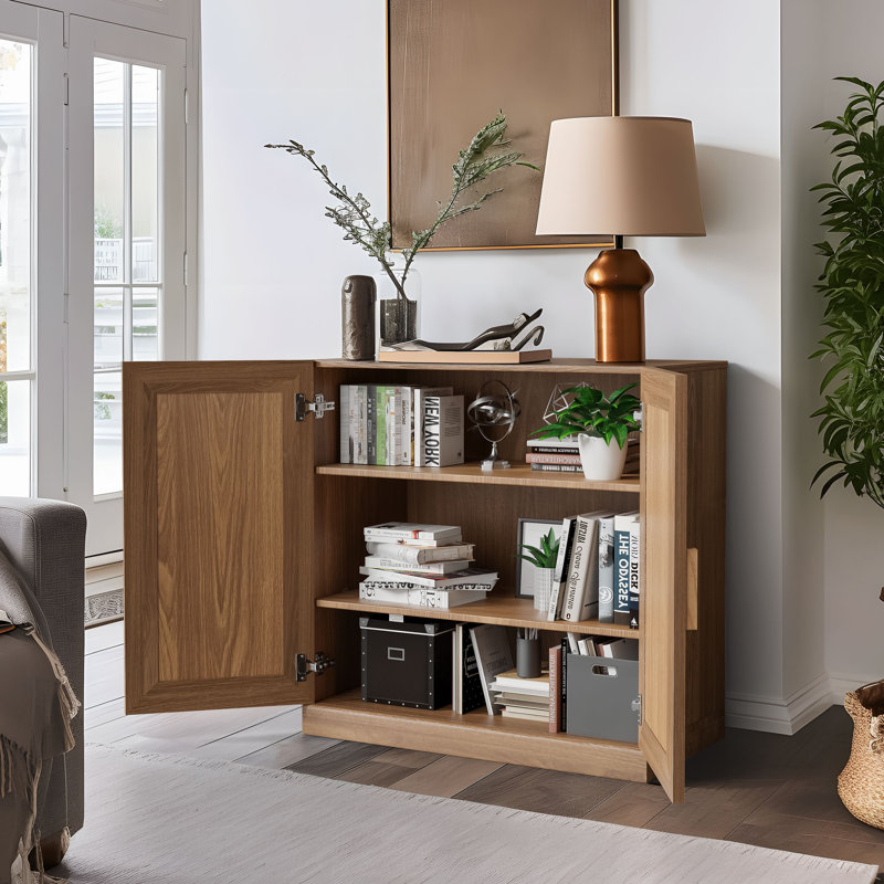  Buffet Gershwin, Bois naturel, H 36 po x l 31 po x P 16 po
