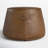 Laurenn Faux Leather Pouf - Brown-890669455