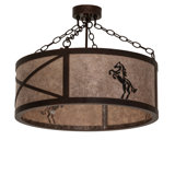 Shivang 4 - Light Semi Flush Mount