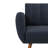 Novogratz Brittany 81.5" Round Arm Futon Chair-1641203967