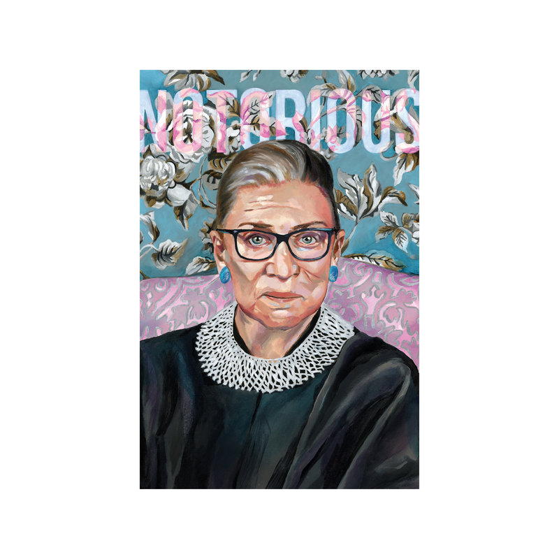 RBG by Heather Perry - Wrapped Canvas Painting, 152.5 cm H x 101.5 cm W