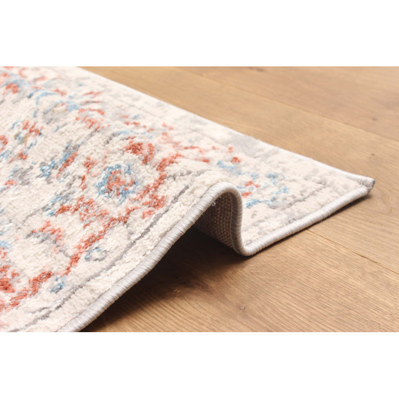 Mira Ivory Rug 2'8" x 8'2", Runner 2'8" x 8'2"