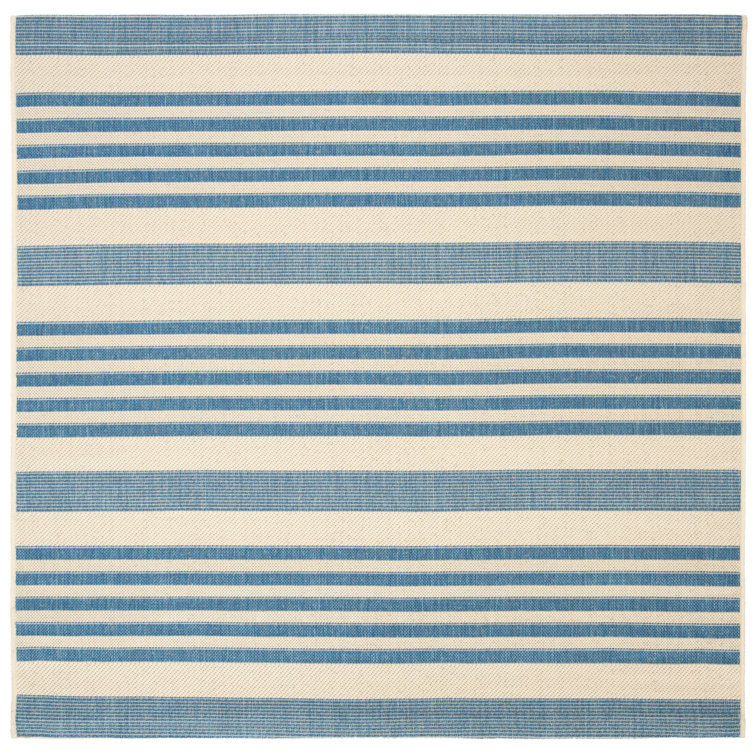 Herefordshire Performance Striped Indoor/Outdoor Area Rug