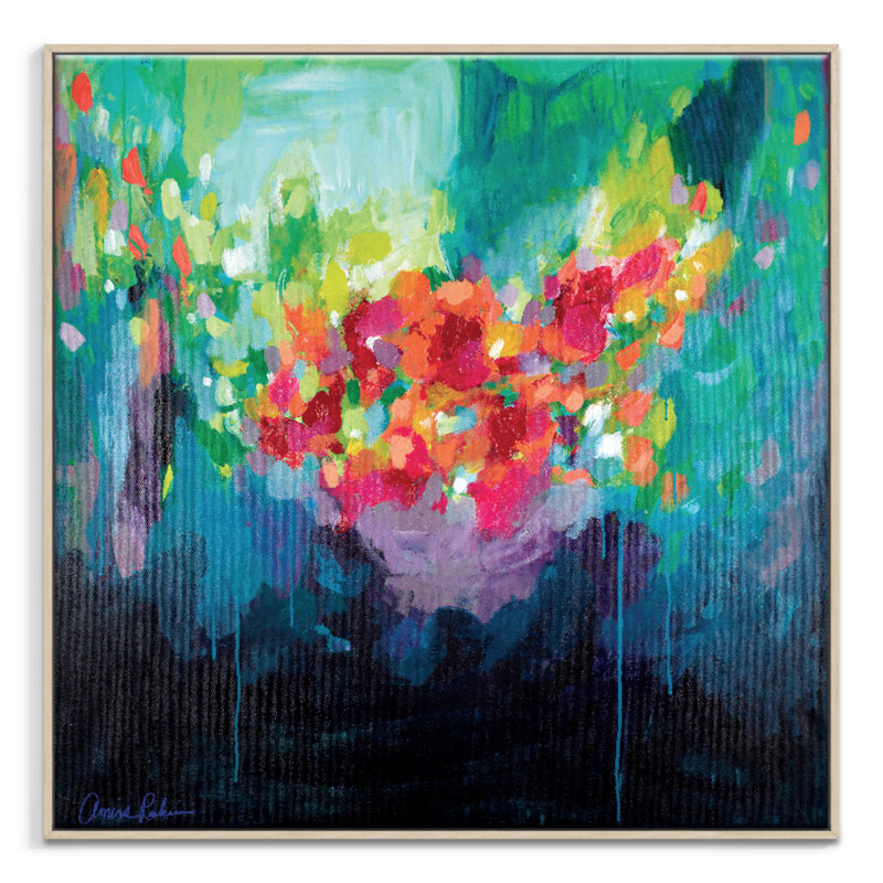 Bora Bora by Amira Rahim - Painting on Canvas, 102cm H x 102cm W, Timber
