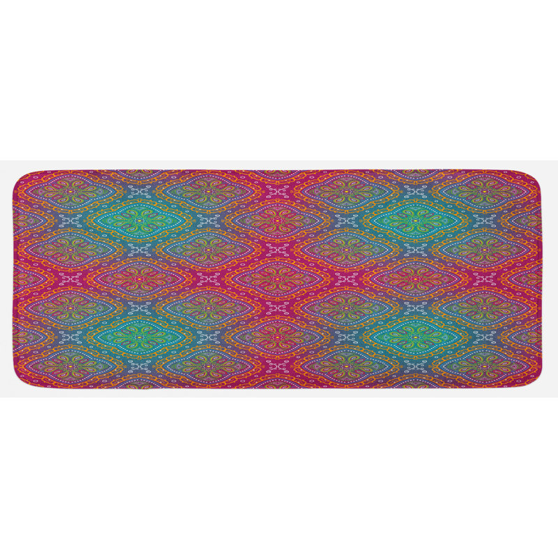 Tapis de cuisine psychédélique