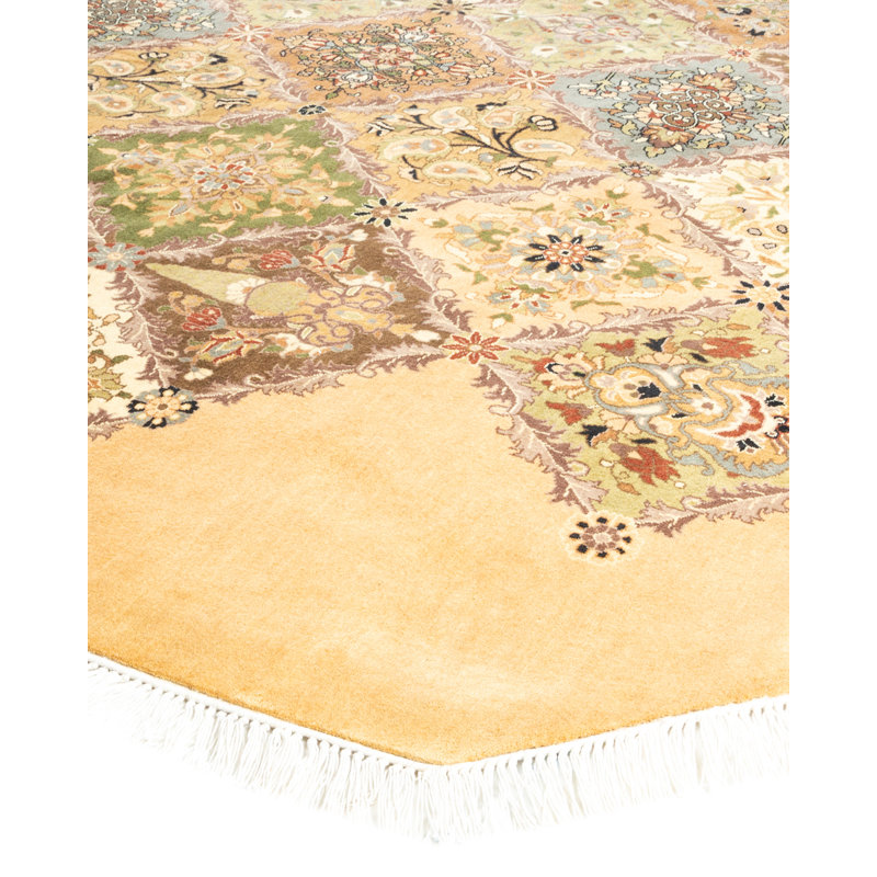 Classic One-of-a-Kind 9' 1" X 9' 1" Hand Knotted Area Rug