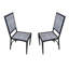 Chaise de patio avec coussin