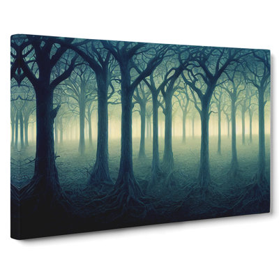 Dreamy Forest - Wrapped Canvas Painting
