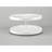 Rev-A-Shelf Polymer Full Circle 2-Shelf Lazy Susan with Bottom Mount Hardware for Corner Base Cabinets-29099975-29099980