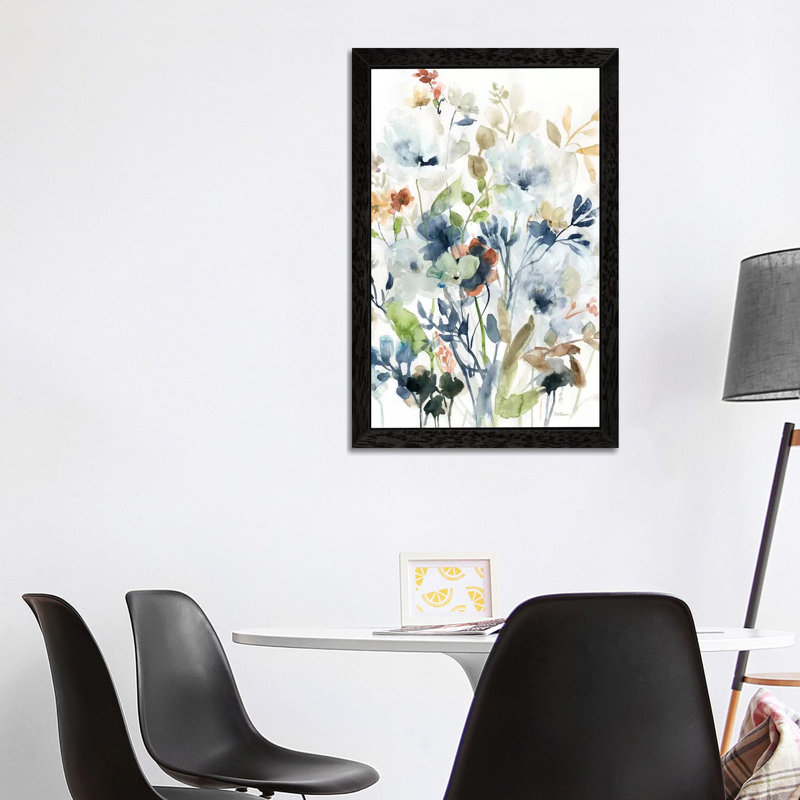 Holland Spring Mix I by Carol Robinson - Painting on Canvas, Black Floater Framed, 152.5 cm H x 101.5 cm W