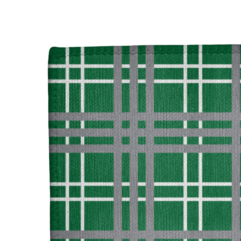 Plaid Indoor Rug, Rectangle 9' x 12'